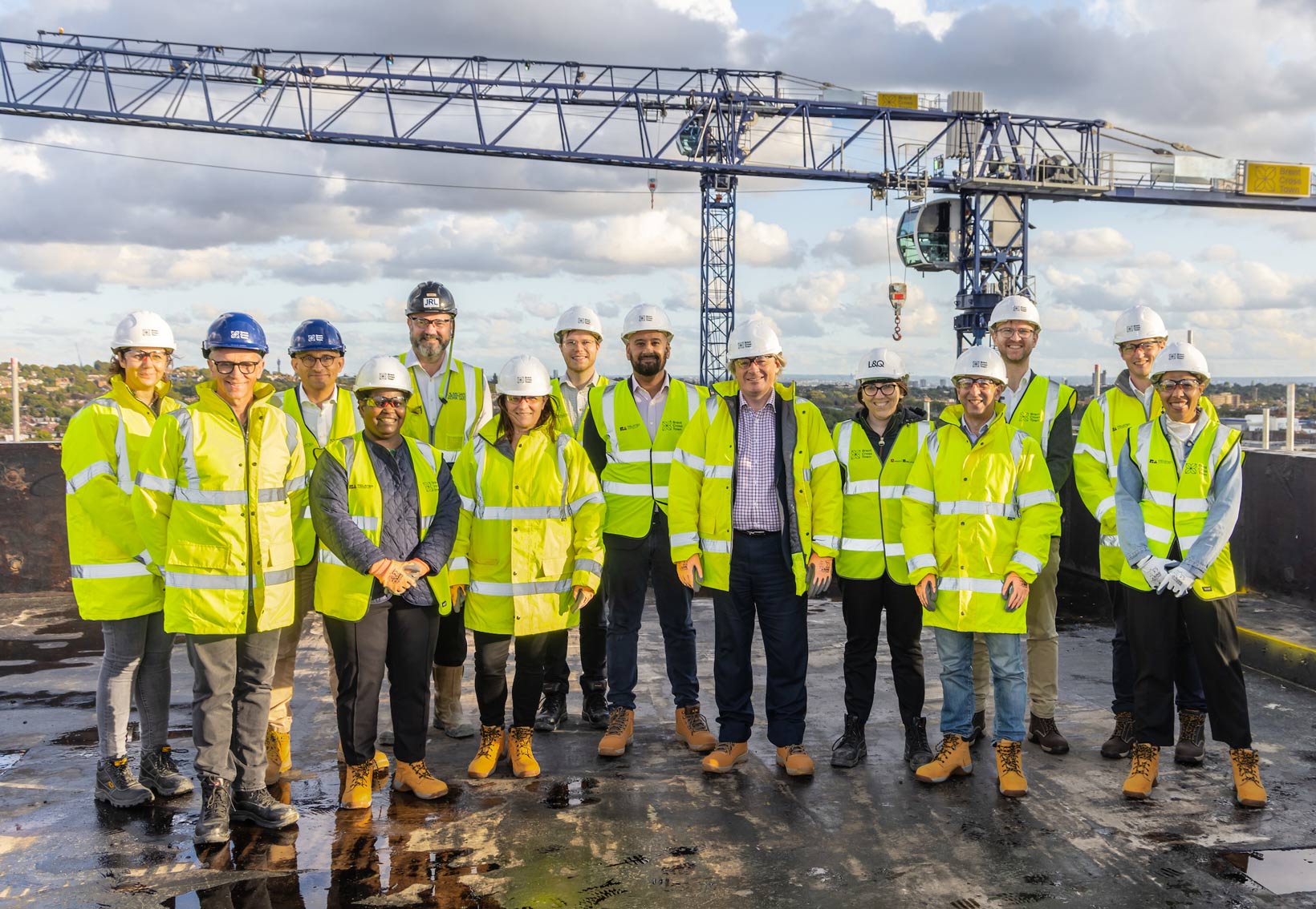 Plot 12 North Brent Cross Town has topped out