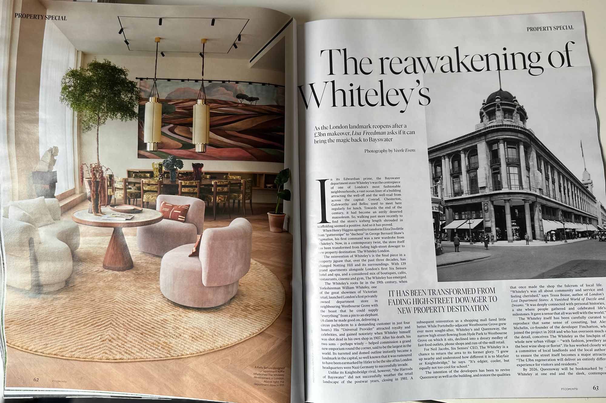 The Whiteley in HTSI FT Weekend