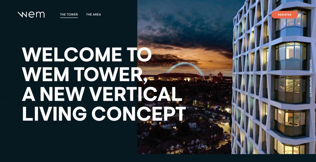 WEM Tower development website