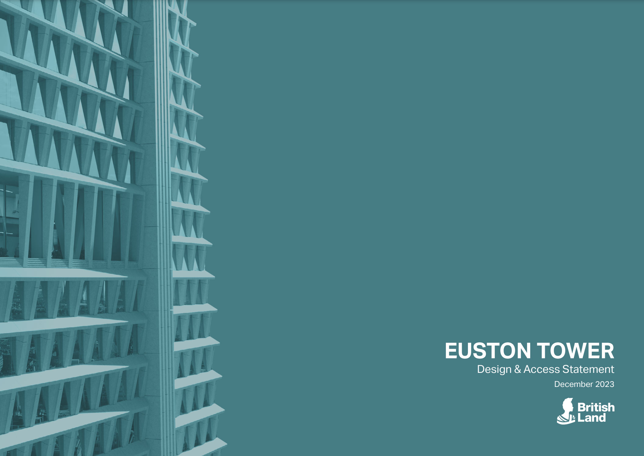 British Land submits plans for the redevelopment of Euston Tower