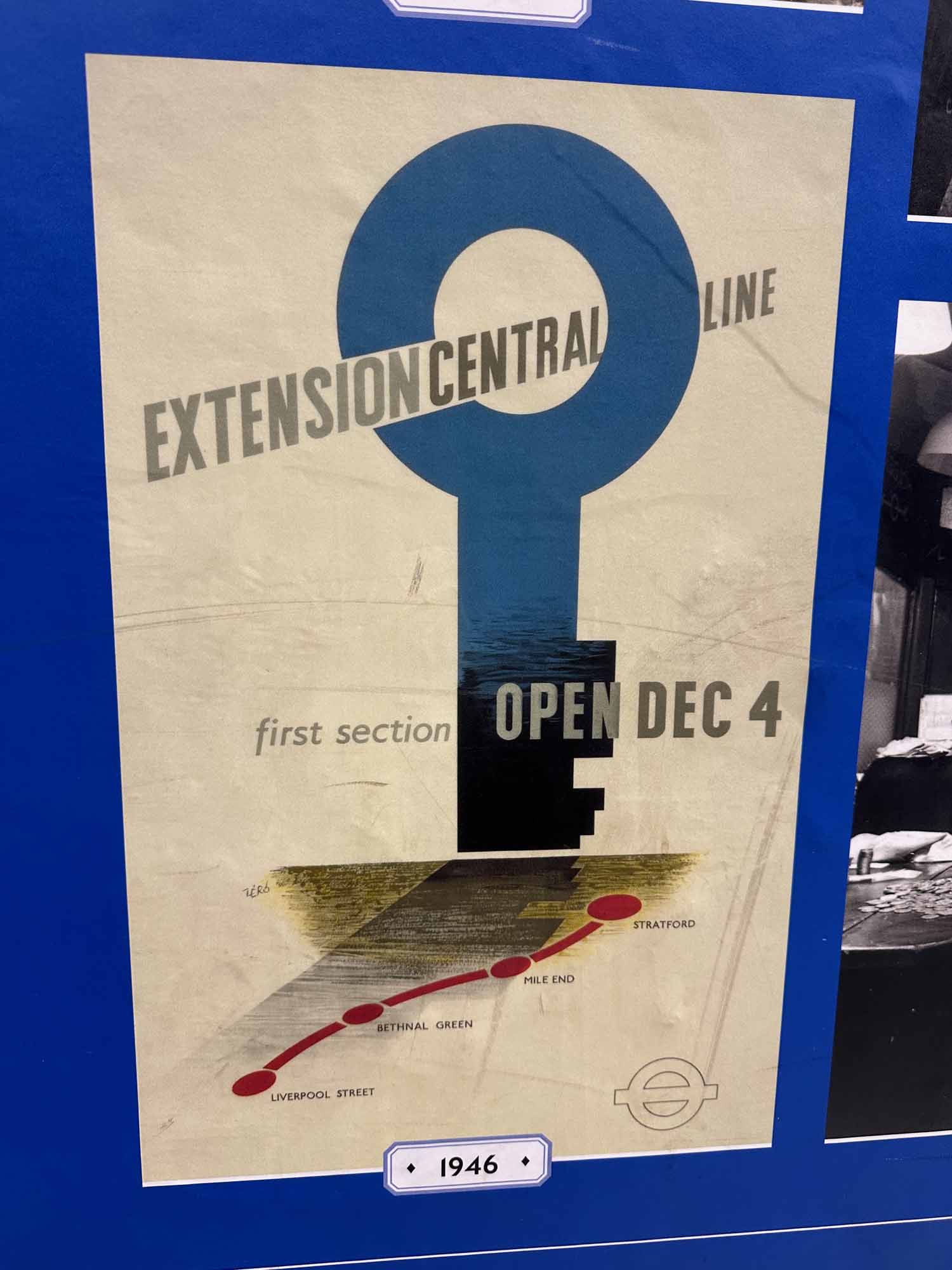Central line - first section opening