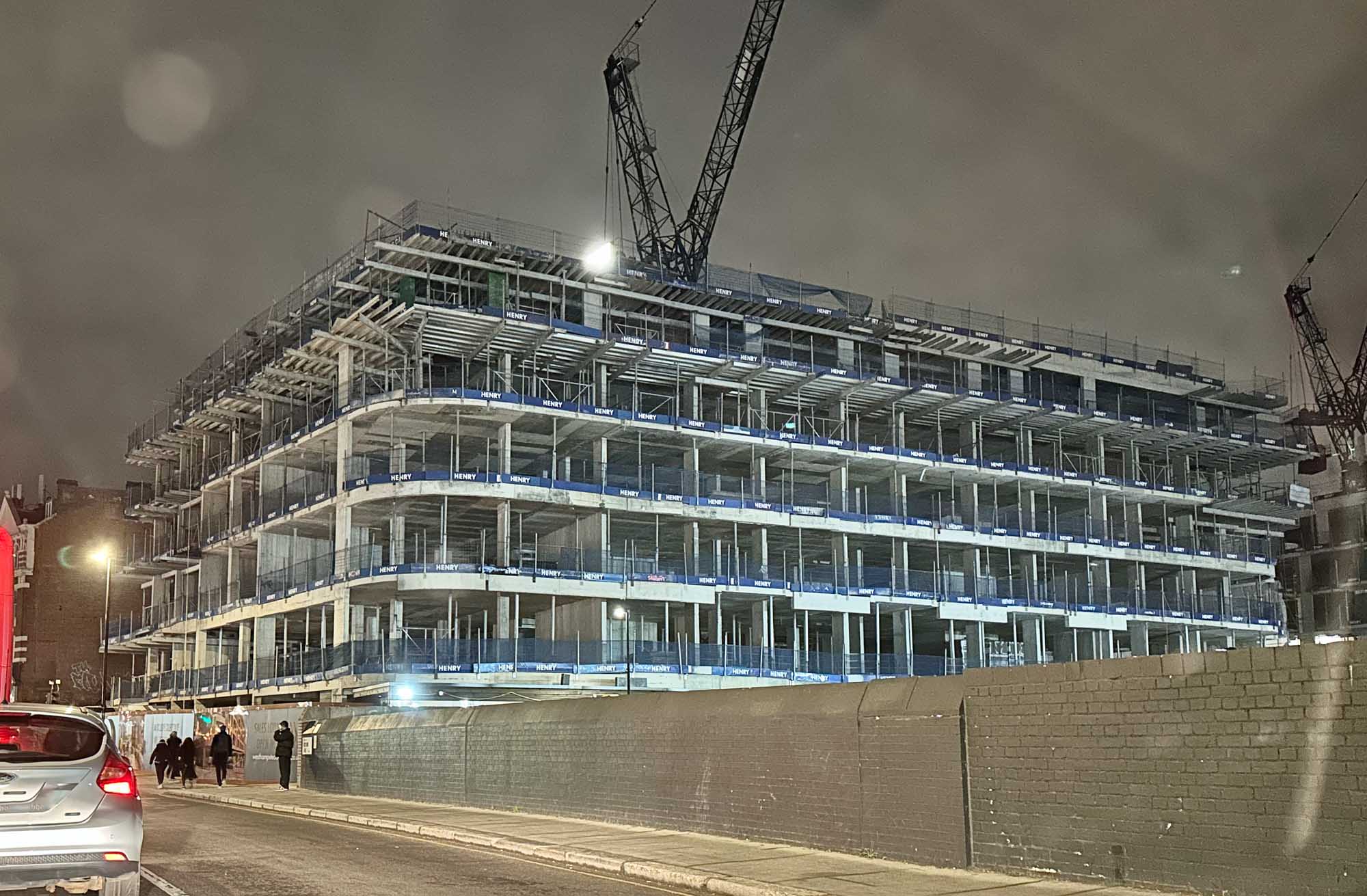New photo of West Hampstead Central under construction