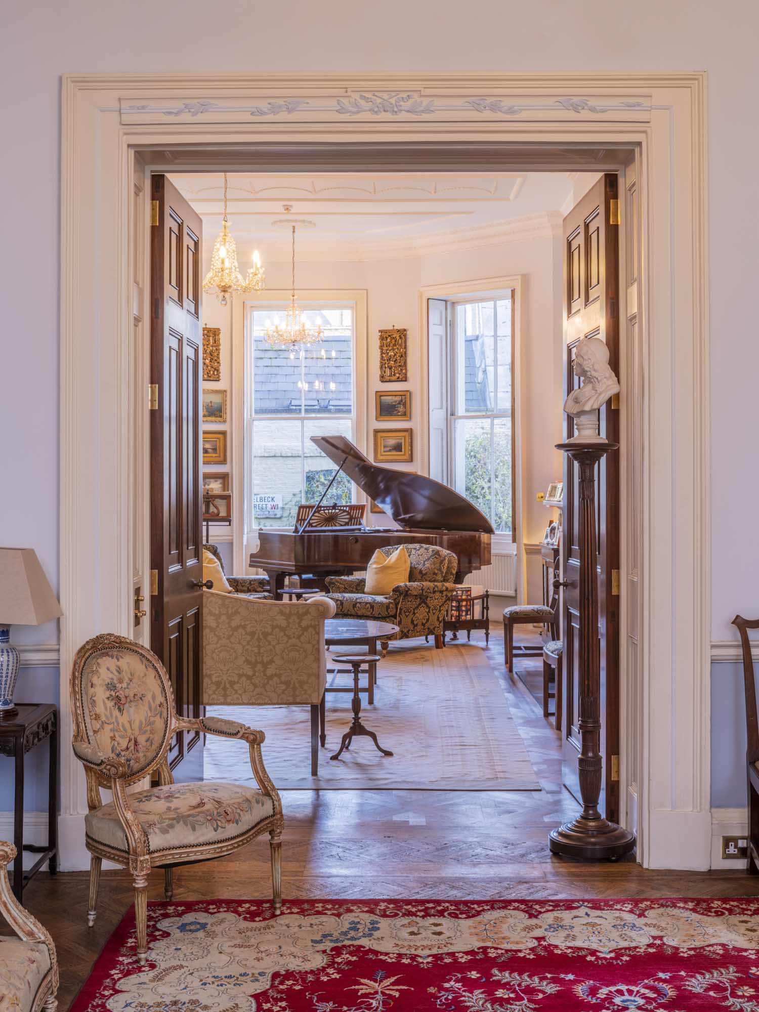 Historic Marylebone residence on Wimpole Street up for sale