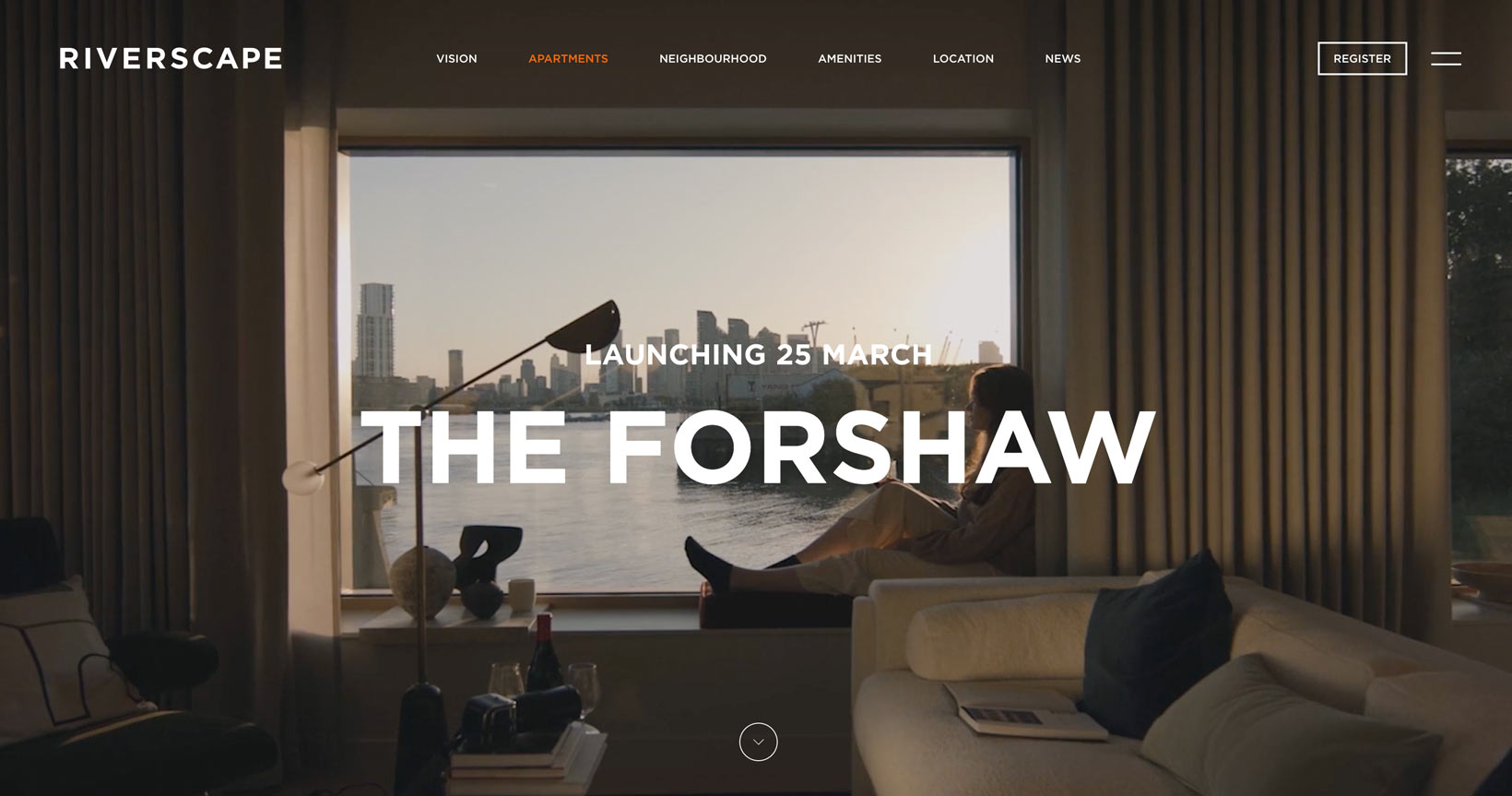 Launching soon: The Forshaw at Riverscape