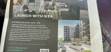 Show home launch with IKEA