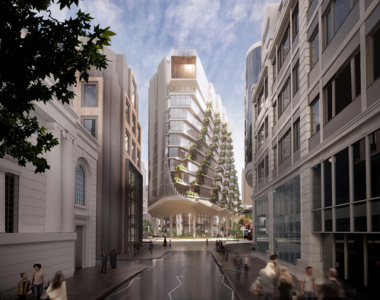Plans approved by the City of London