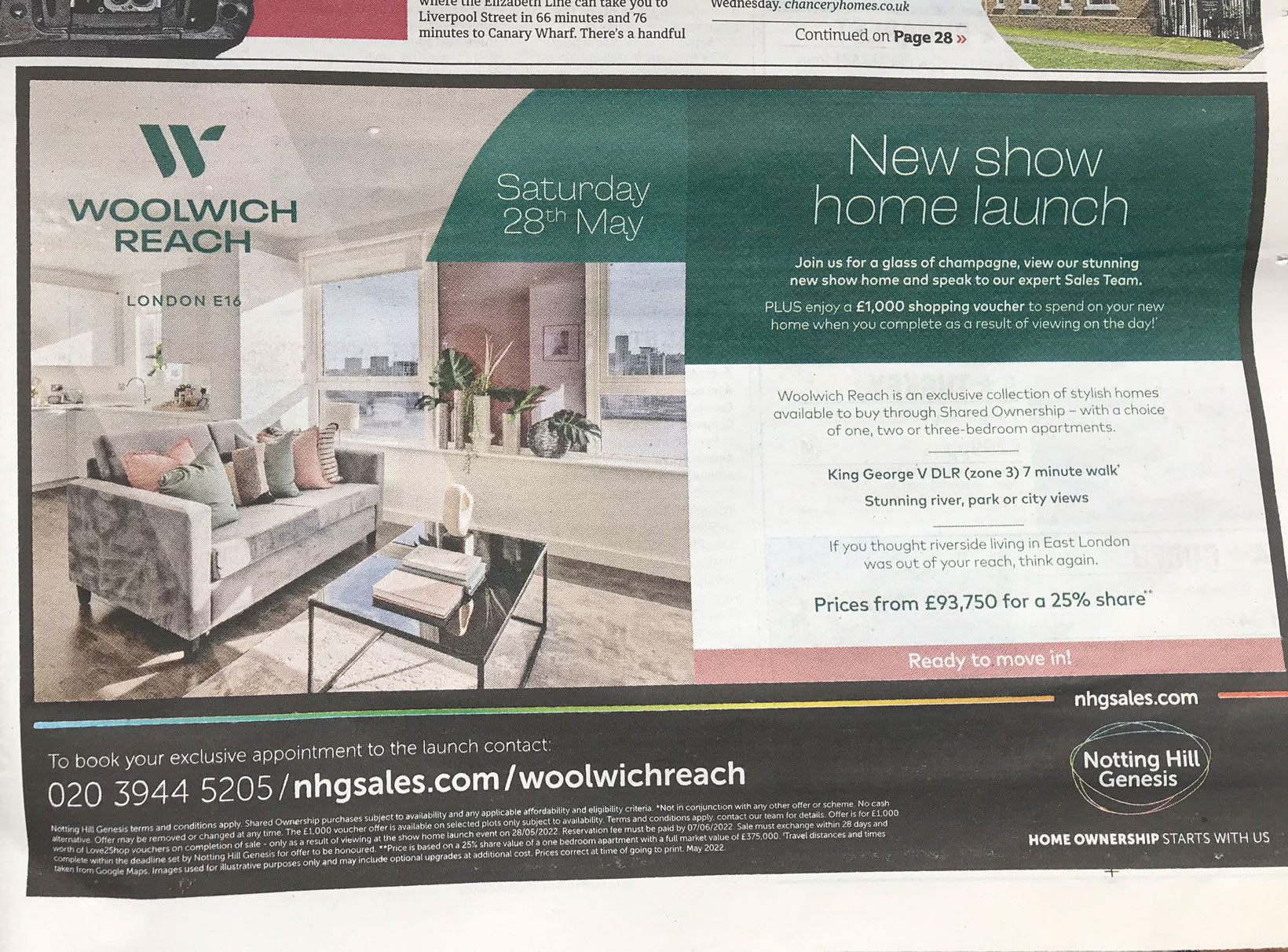 New show home launch