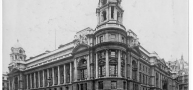 The Old War Office building first completion