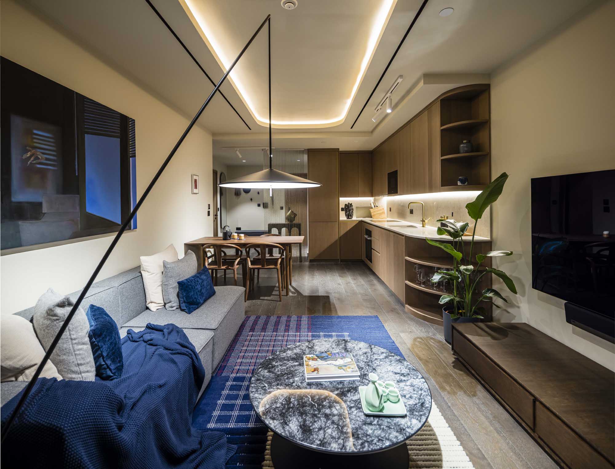 Jack Qu of China Design Centre designs the new two-bedroom show home at TCRW SOHO