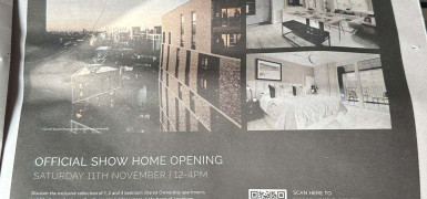 Official show home opening at Square Roots Lewisham
