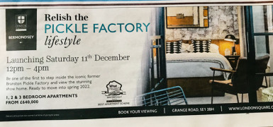 The Pickle Factory show home launch