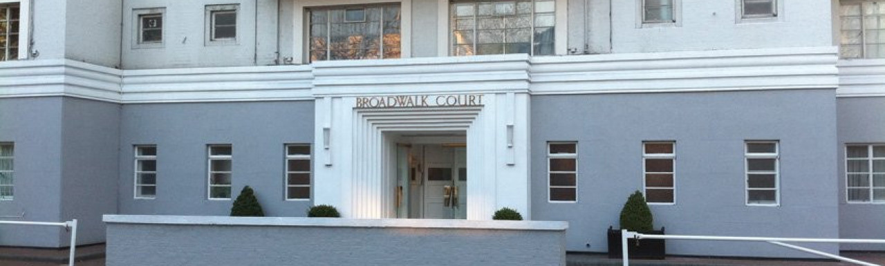 Broadwalk Court in Kenisngton, London W8
