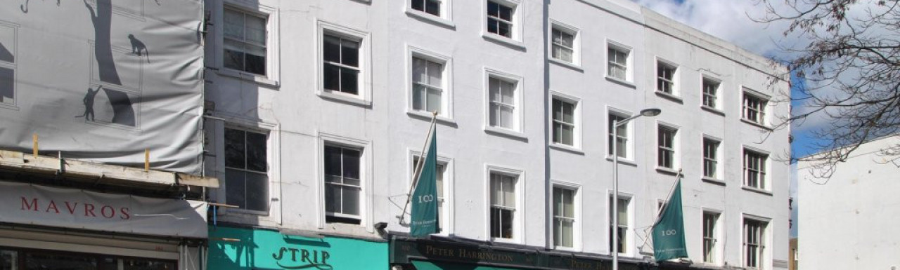 Peter Harrington store is at 100 Fulham Road in London SW3.