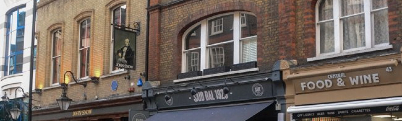 SAID dal 1923 at 41 Broadwick Street in Soho, London W1