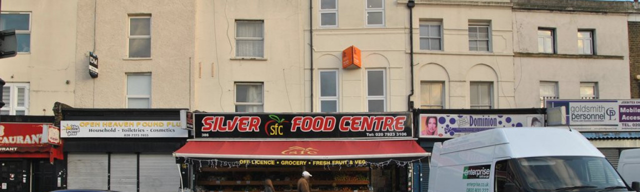 Silver Food Centre at 386 Kingsland Road in London E8