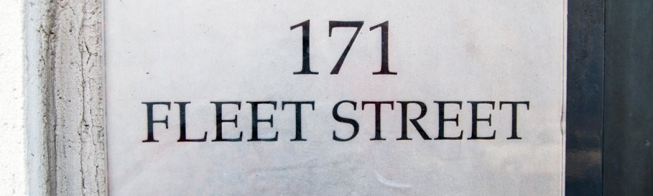 171 Fleet Street building in London EC4