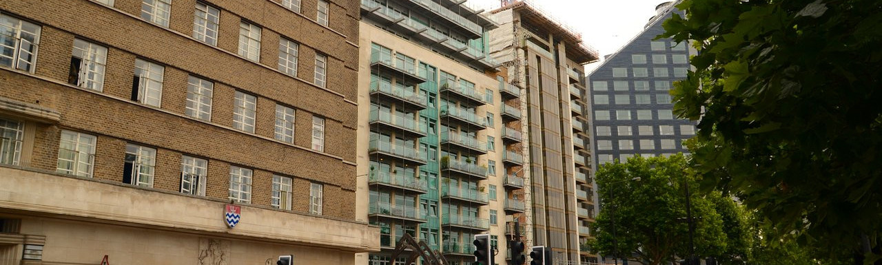 9 Albert Embankment apartment building in July 2017