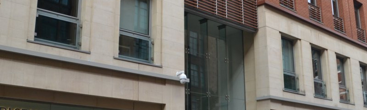 38 Hans Crescent office building in Knightsbridge, London SW1.