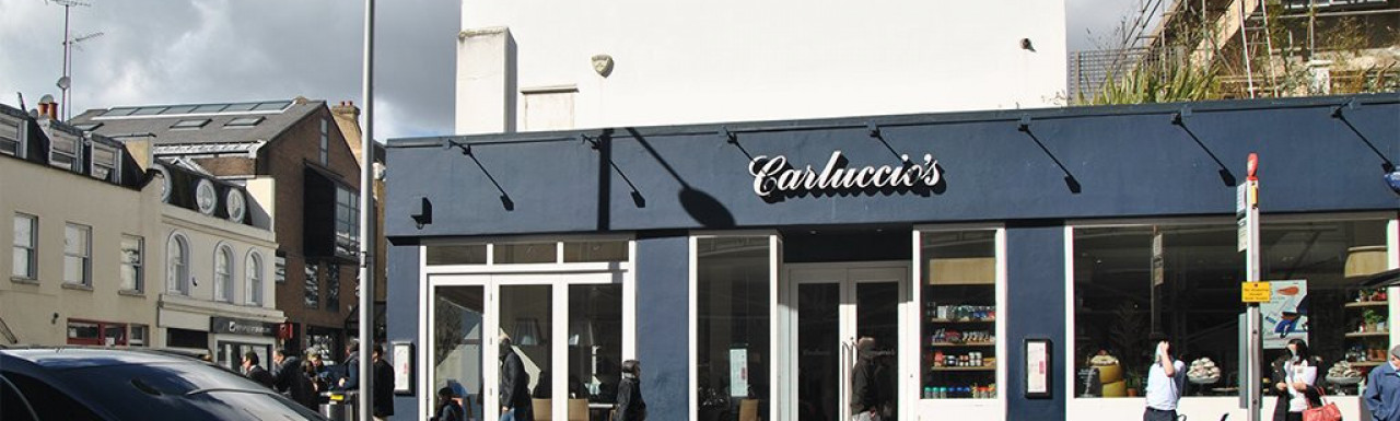 Carluccio's at 236 Fulham Road in March 2014