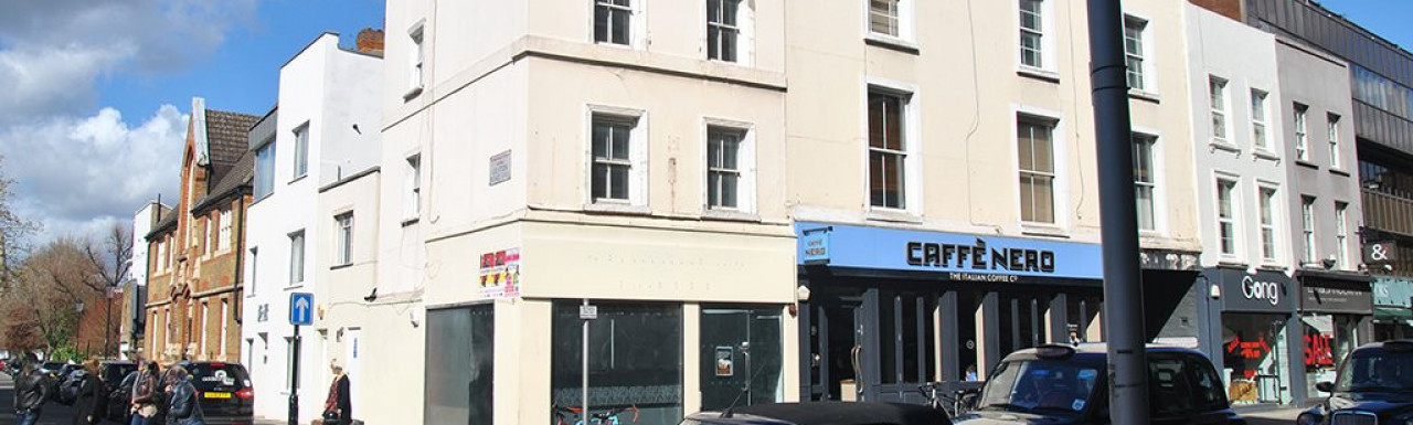 Caffe Nero at 174-176 Fulham Road in March 2014