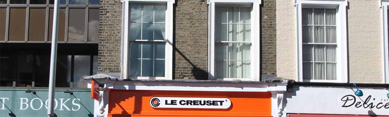 Le Creuset at 156 Fulham Road in London SW10