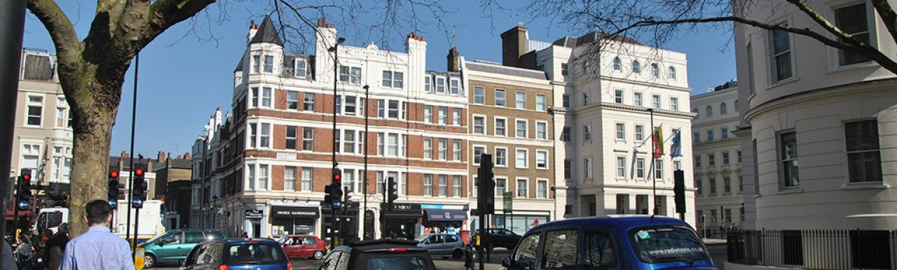 St Georges Mansions on Vauxhall Bridge Road, London SW1