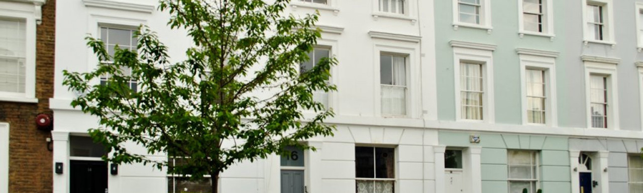 16 Lonsdale Road terraced house in London W11.