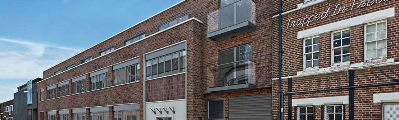 3D visual of the development at 48vynerstreet.co.uk; screen capture.