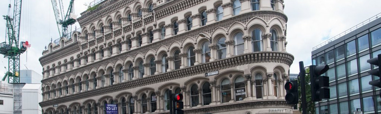 Albert Buildings at 49 Cannon Street in the City of London. 