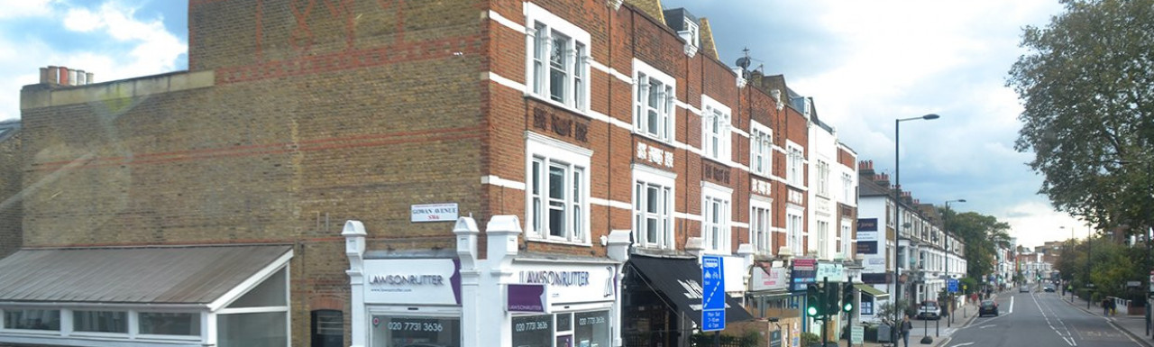 Lawson Rutter offices at 347 Fulham Palace Road in London SW6.