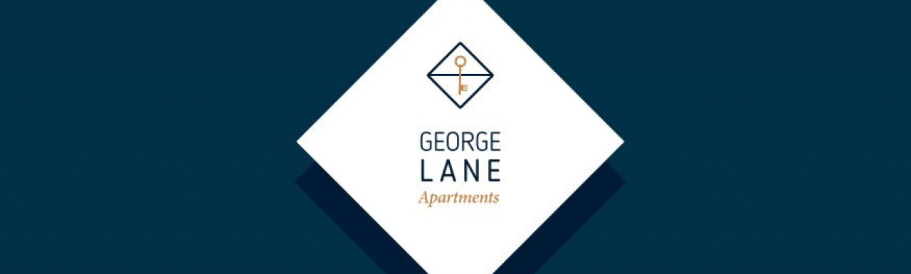 George Lane Apartments by Jaspar Group; screen capture of the brochure cover at georgelaneapartments.co.uk.