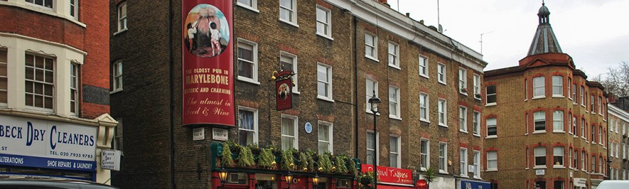 The Barley Mow - the oldest pub in Marylebone, historic and charming!