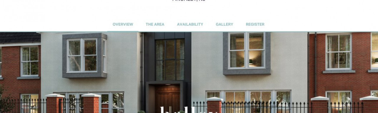 The Halley development by Fruitition Properties in Finchley, London N3, screen capture from fruitionproperties.co.uk