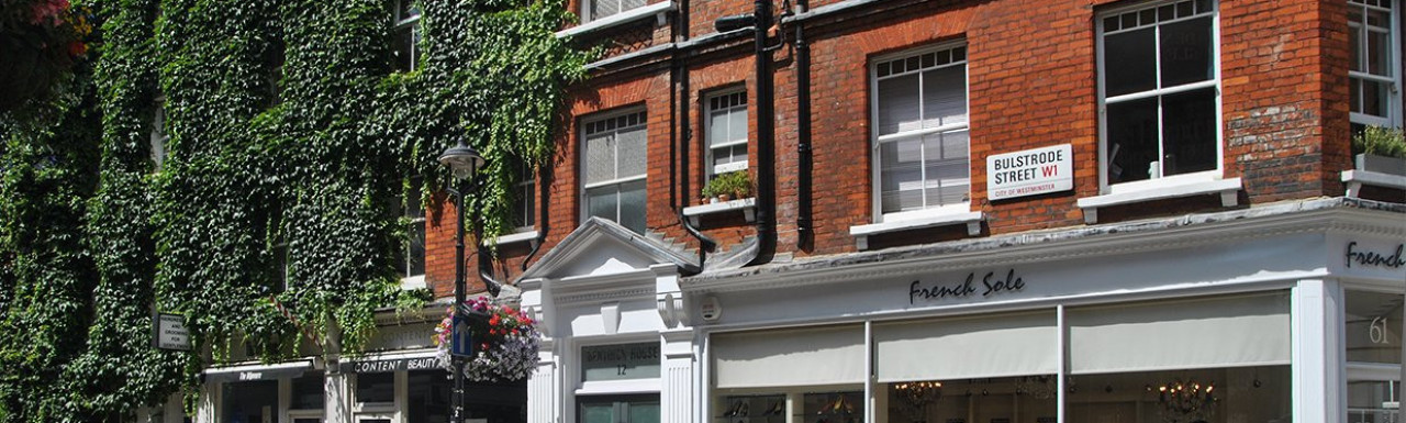Bentinck House at 12-16 Bulstrode Street in Marylebone, London W1.