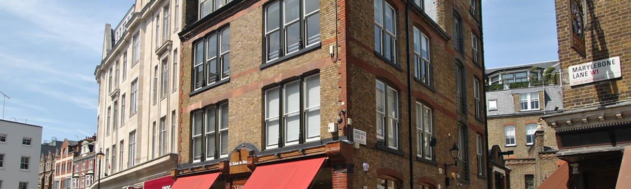 Le Relais de Venise L'Entrecôte Marylebone restaurant at 120 Marylebone Lane, London W1.
