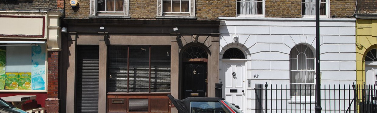 43 Harrowby Street is a Grade II listed building in Marylebone, London W1.