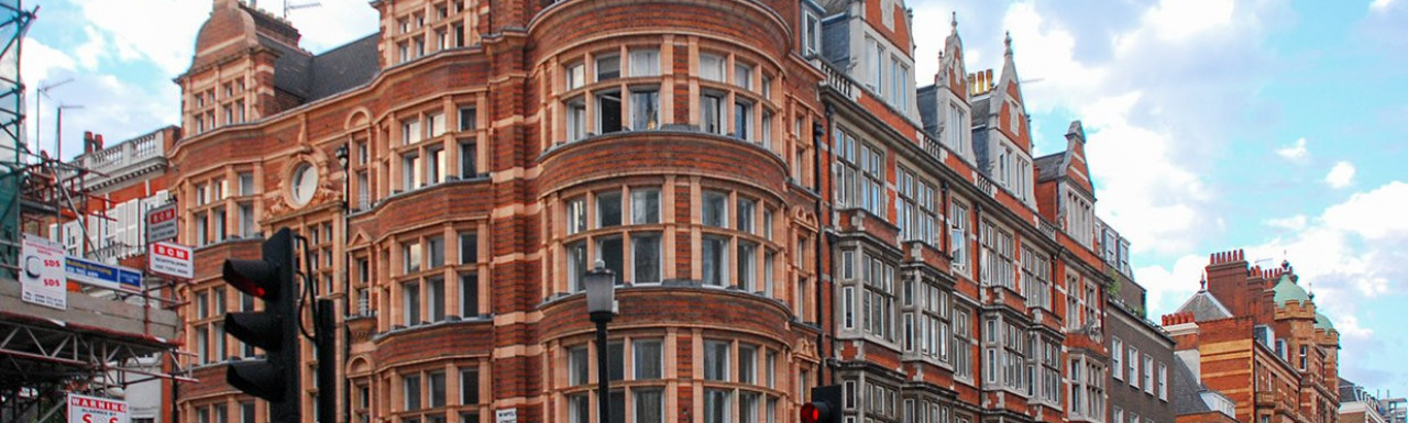 24 Wigmore Street building in Marylebone, London W1.