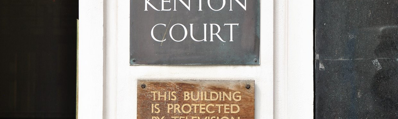 Kenton Court - This building is protected by television filming and recording.
