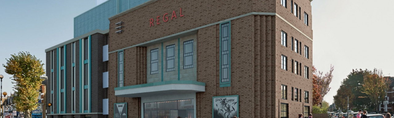 CGI of the The Regal development by Clear architects.