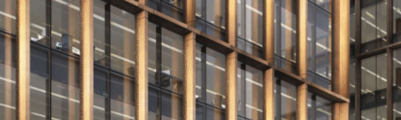 Screen capture of the new 14 Westfield Avenue office building on architect SimpsonHaugh website at simpsonhaugh.com.  