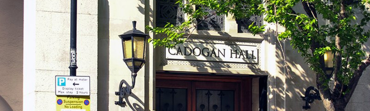 Grade II listed Cadogan Hall.