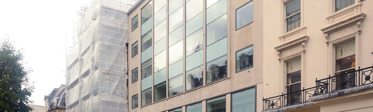 10 Brook Street building in Mayfair, London W1.