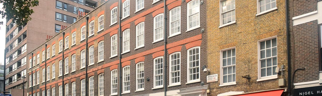 48 Broadwick Street townhouse in Soho, London W1.