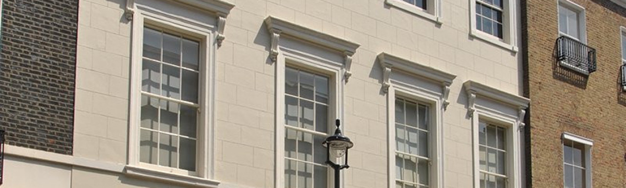 18 Mansfield Street building in Marylebone, London W1.