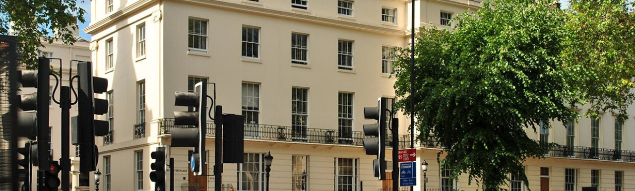 18 Ulster Place building in London NW1.