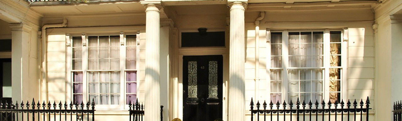 43 Westbourne Terrace building in Bayswater, London W2.