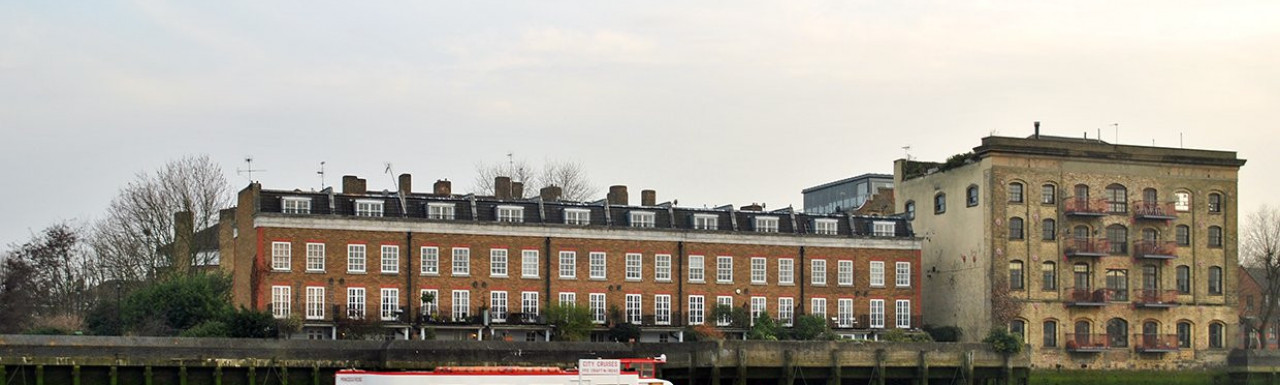 National Terrace on Bermondsey Wall East in London SE16.