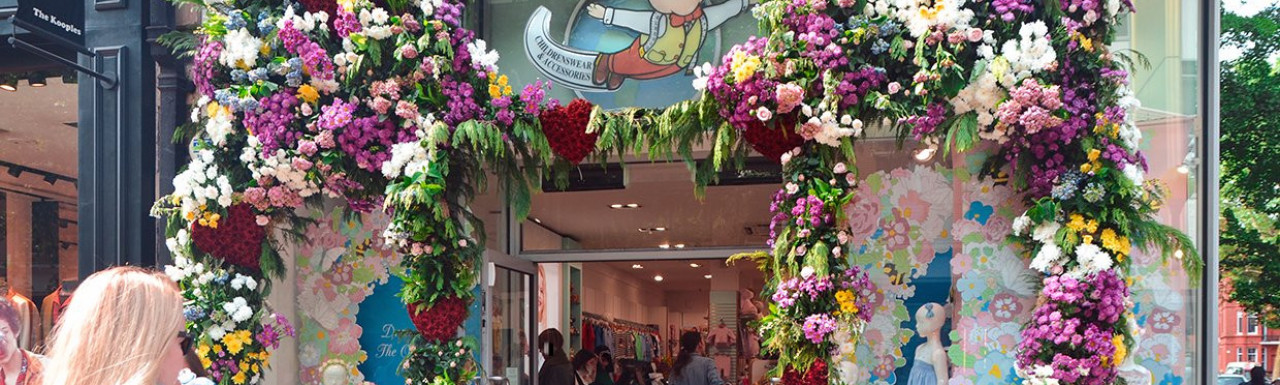 Trotters childrenswear store at 34 King's Road in Chelsea, London SW3