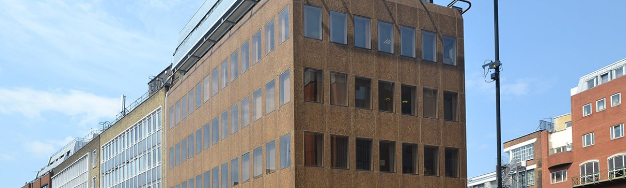 Saunderson House office building in London EC1.