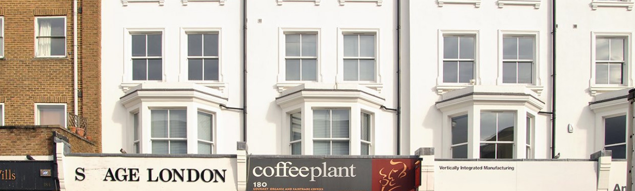 Coffee Plant at 180 Portobello Road in Notting Hill, London W11.